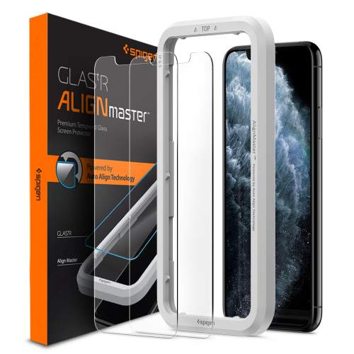 Spigen GLAS.tR Align Master iPhone 11 Pro / XS / X (2 Pack) AGL00109