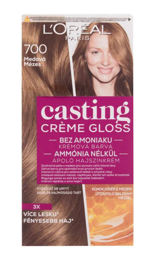 Loreal Professionnel CASTING Crème Gloss - Barva na vlasy   - 700 Medová