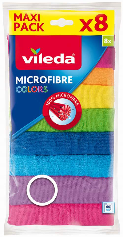 VILEDA Mikrohadřík Colors 8 ks