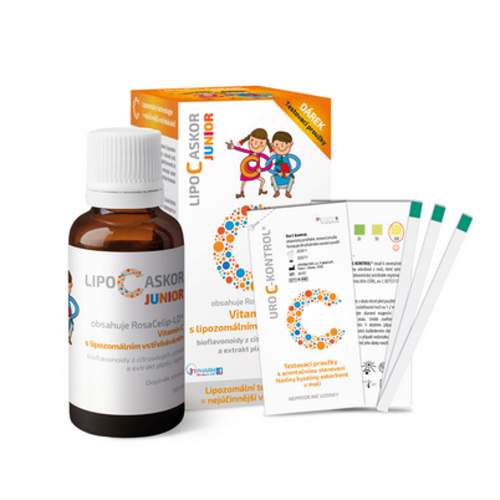Inpharm LIPO-C-Askor Junior Tekutý lipozomální vitamin C pro děti 110 ml