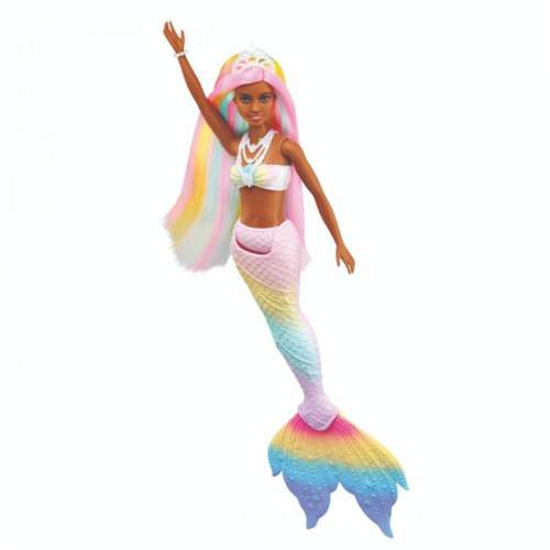 MATTEL Barbie Duhová mořská panna mulatka GTF90