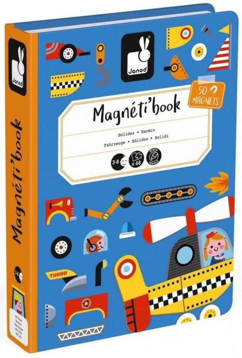 JANOD Magnetická kniha - Dopravní prostředky