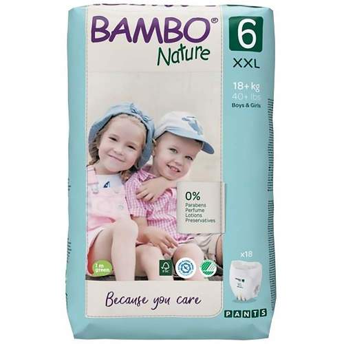 BAMBO Nature KPants 6, (18+ kg) 18 ks
