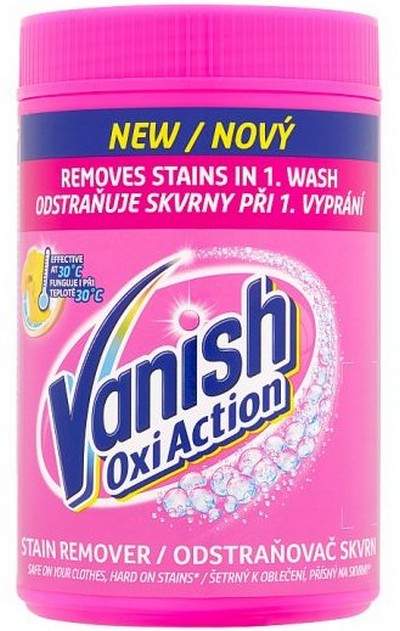 Vanish Oxi Action odstraňovač skvrn 625 g
