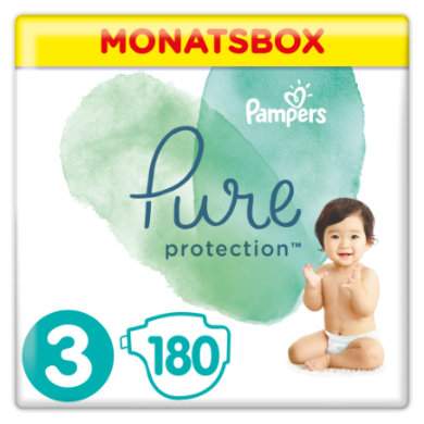 Pampers Pure Protection 3, 6-10 kg, 180 ks