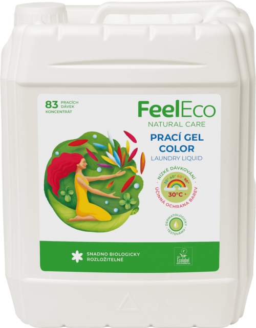 Feel eco prací gel na barevné prádlo 5L