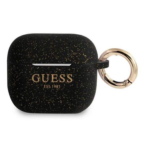 Guess Glitter Printed Logo pro Airpods 3