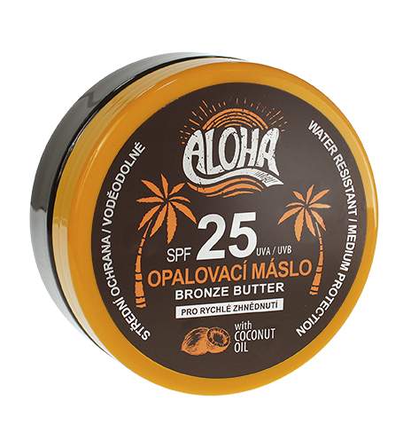 Aloha opalovací máslo s kokosovým olejem SPF25 200 ml