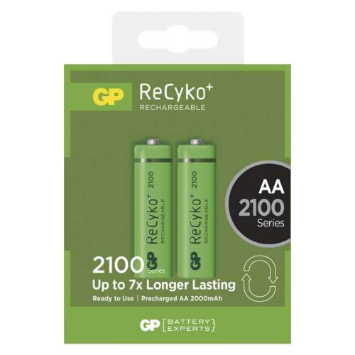GP Batteries ReCyko+ 2100 AA, 2ks