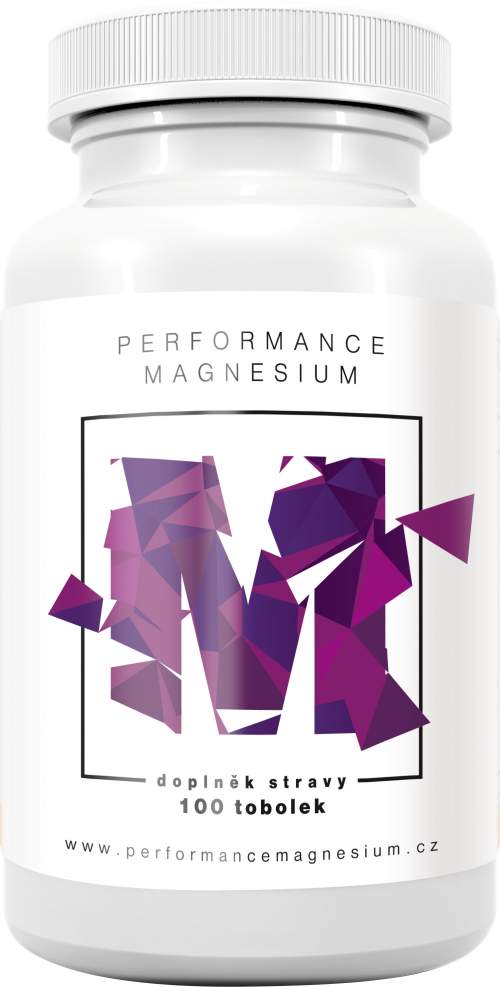 Performance Magnesium 1000 mg 100 tbl. (Hořčík + Vitamín B6)