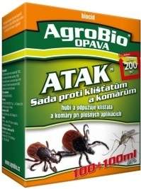 AgroBio OPAVA ATAK proti klíšťatům a komárům 200ml
