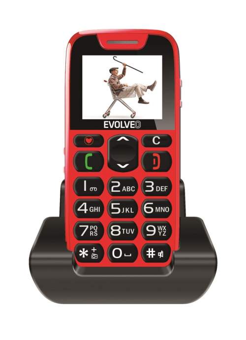 EVOLVEO EasyPhone - EP-500-RED