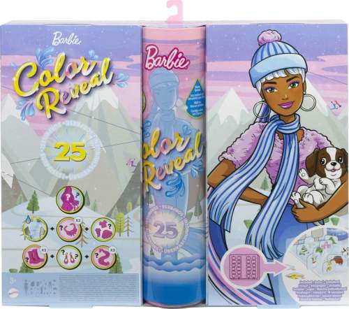Barbie Color reveal adventní kalendář HBT74