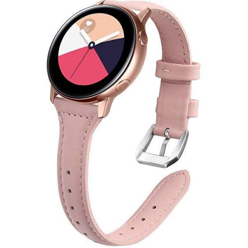 4wrist Slim kožený řemínek pro Samsung Galaxy Watch 20mm