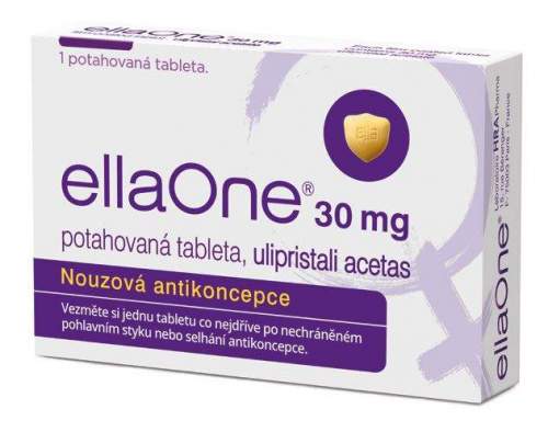ELLAONE Nouzová antikoncepce 30 mg 1 tableta