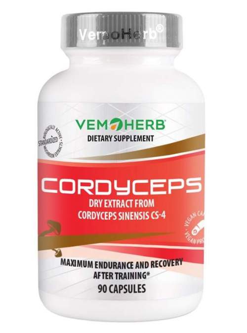 VemoHerb Cordyceps CS-4 90 kapslí