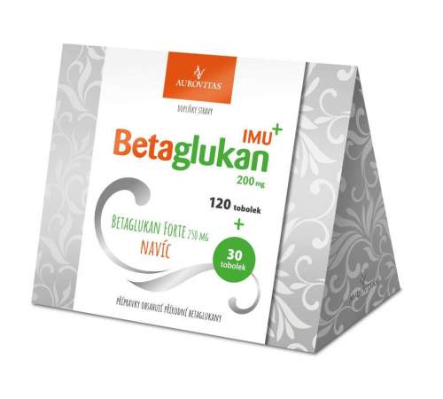 Betaglukan IMU+ tob.120 + Betaglukan FORTE+ tob.30