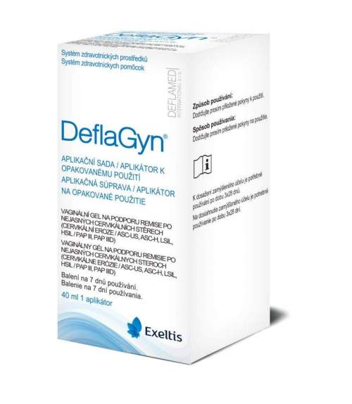 DeflaGyn Vaginální gel 40 ml aplikační sada