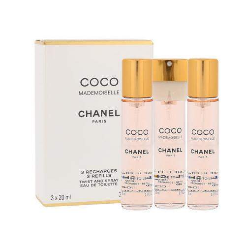 Chanel Coco Mademoiselle toaletní voda pro ženy 3x20 ml