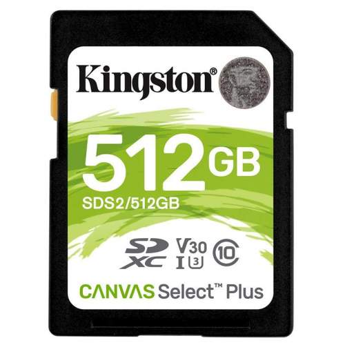 Kingston SDXC 512GB Canvas Select Plus