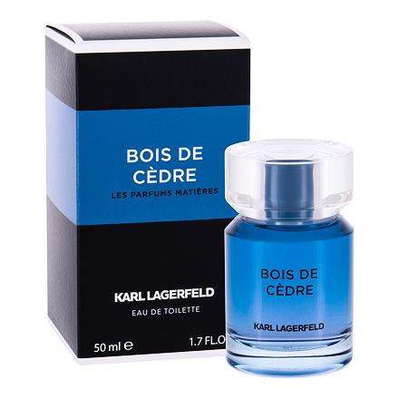 Karl Lagerfeld Les Parfums Matières Bois de Cedre toaletní voda 50 ml pro muže
