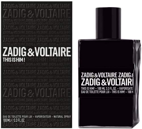Zadig & Voltaire This Is Him!, Toaletní voda, Pro muže, 100ml