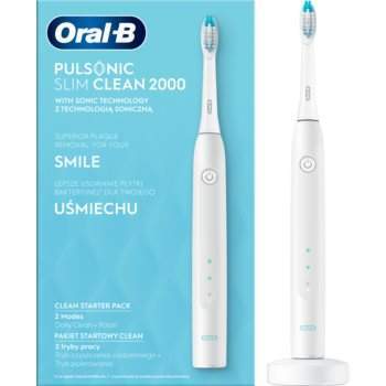 Oral-B Pulsonic Slim Clean 2000 bílý