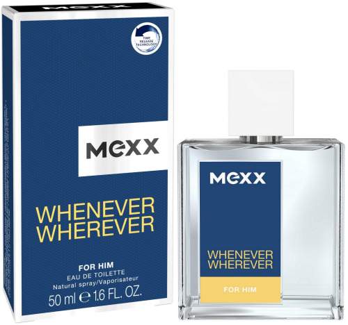 Mexx Whenever Wherever for Him toaletní voda pro muže 50 ml