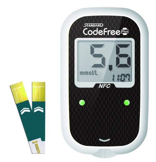 Glukometr SD-Codefree +50 proužků navíc