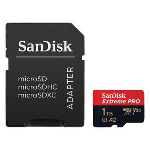 SanDisk MicroSDXC 1TB Extreme Pro + SD adaptér