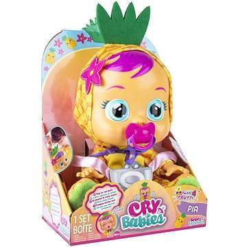 TM Toys Cry Babies Interaktivní panenka Tutti Frutti Pia
