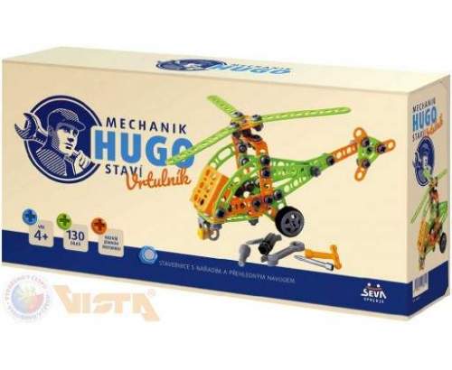 SEVA Mechanik Hugo staví Vrtulník