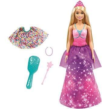 Mattel Barbie GTF92 Proměna z princezny na mořskou pannu