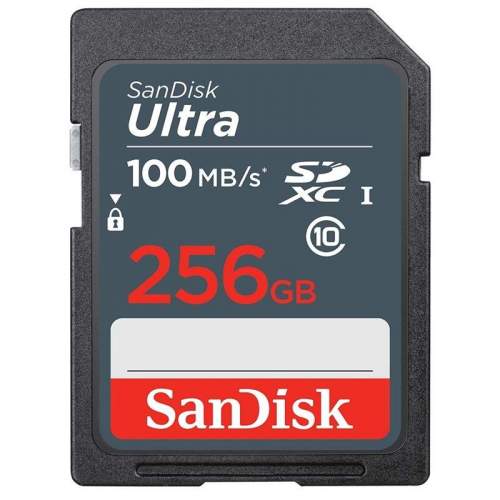 Sandisk SDXC karta 256GB Ultra (100MB/s)