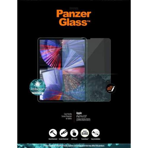 PanzerGlass Edge-to-Edge Antibacterial pro Apple iPad 12.9"