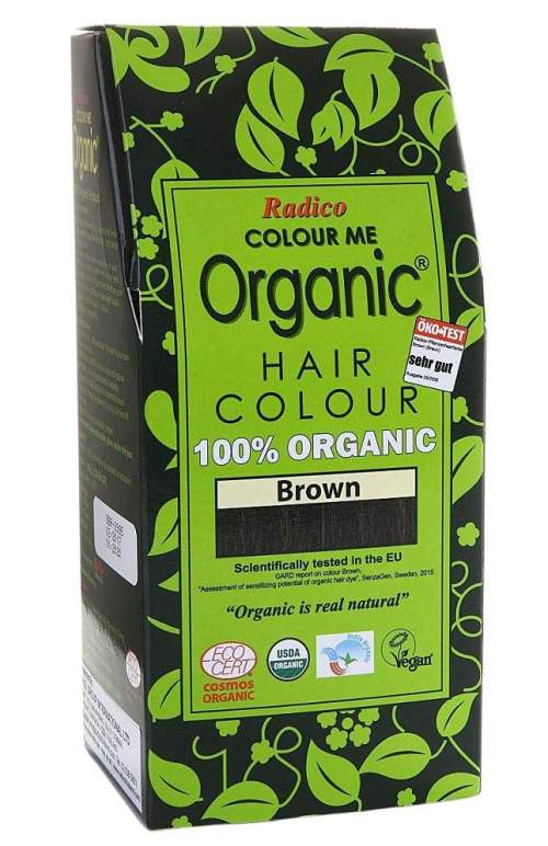 Radico - Přírodní barva na vlasy BIO, hnědá, 100 g