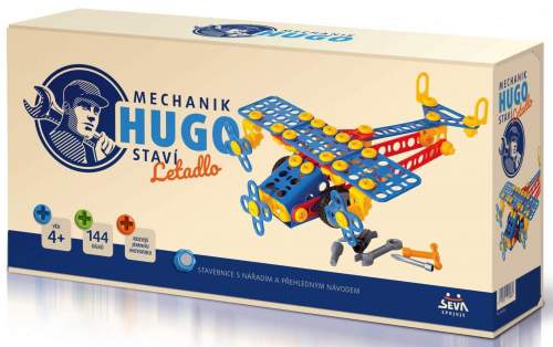 SEVA Mechanik Hugo staví letadlo