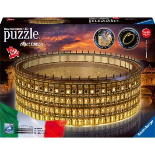 Ravensburger 3D puzzle Koloseum Noční edice 216 dílků
