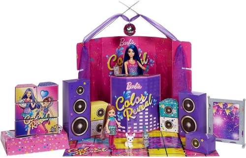 Mattel Barbie Color Reveal vánoční  set