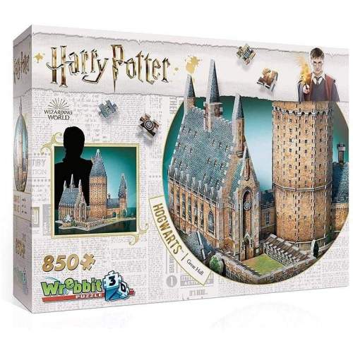 Wrebbit 3D Harry Potter Bradavice Velká síň 850 ks