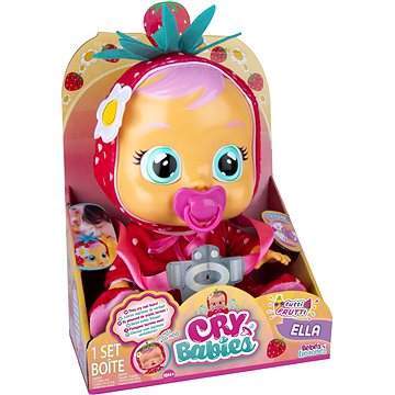TM Toys Cry Babies Interaktivní panenka Tutti Frutti Ella