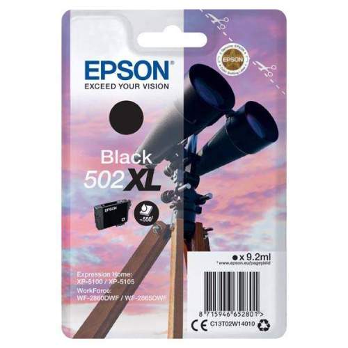 Epson 502XL černá