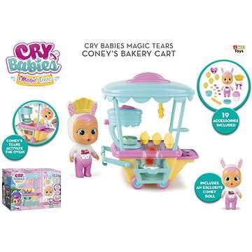 TM Toys Cry Babies magické slzy - Pekařský vozík Cony