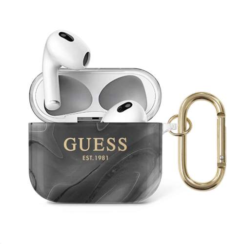 Guess TPU Shiny Marble pro Apple Airpods 3