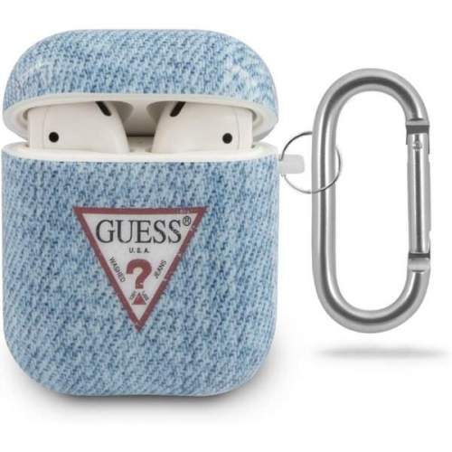 Guess Apple AirPods cover light blue Jeans Collection
