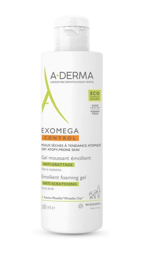 A-Derma Exomega Control Sprchový gel 500 ml