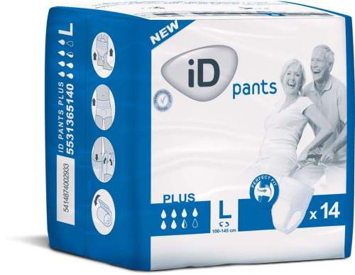 iD Pants Large Plus kalhotky 14 ks