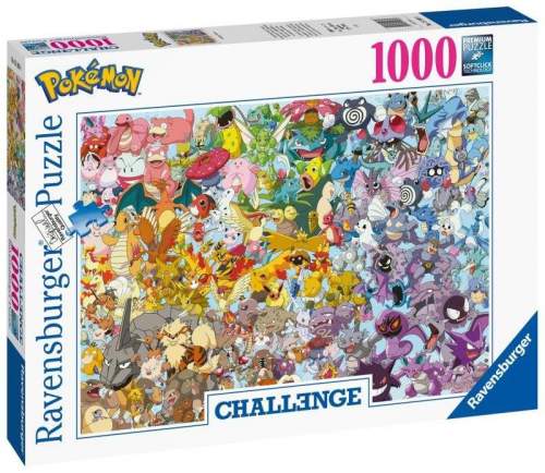 Ravensburger Challenge - Pokémon 1000 dílků