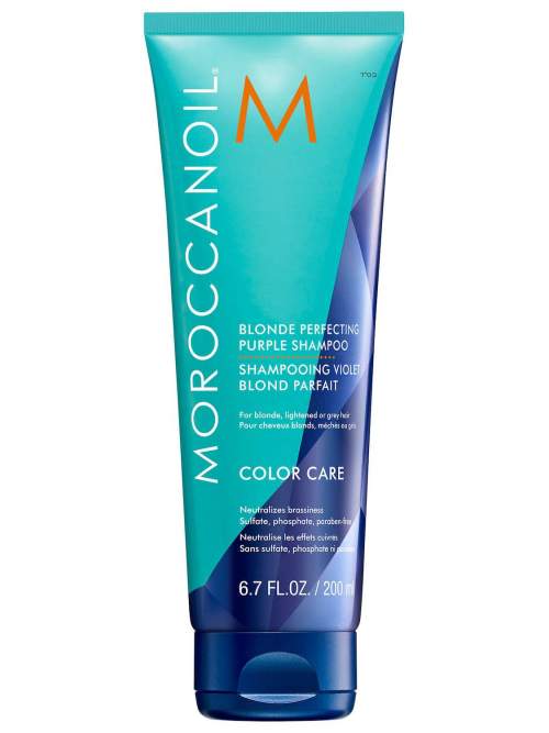 Moroccanoil šampon neutralizující žluté tóny vlasů 200 ml