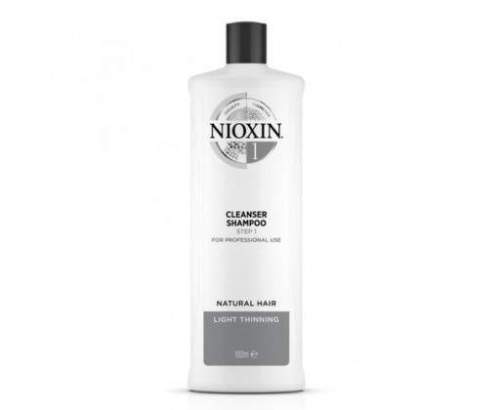 Nioxin Čisticí šampon pro jemné řídnoucí přírodní vlasy 1000 ml